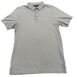 Travis Mathew The Zinna Short Sleeve Golf Polo Shirt Blue Men’s Sz M